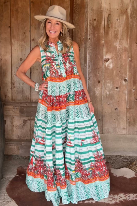 Coral Reef Elegance Dress