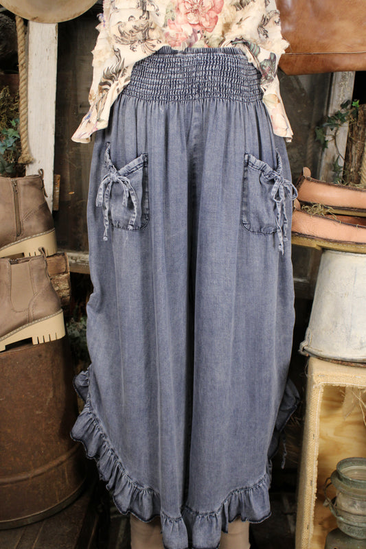 Cloverfield Blue Bloomer Pants