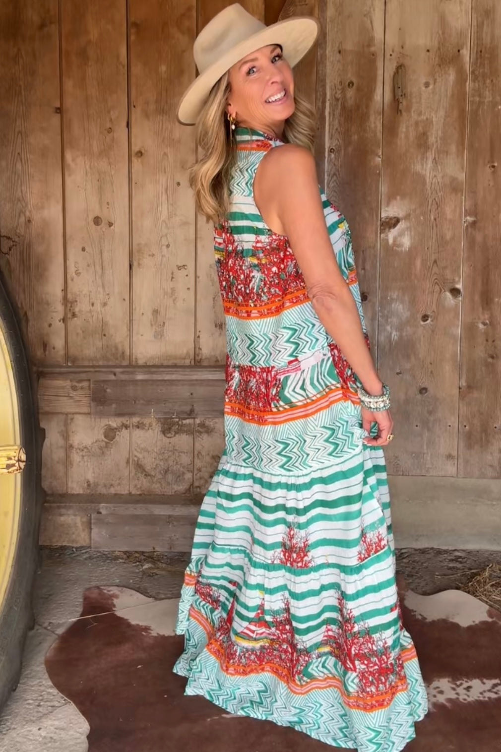 Coral Reef Elegance Dress