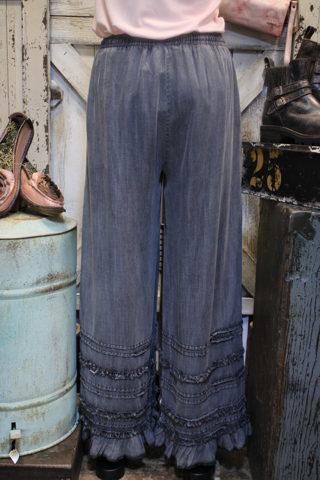 Midnight Breeze Black Pants