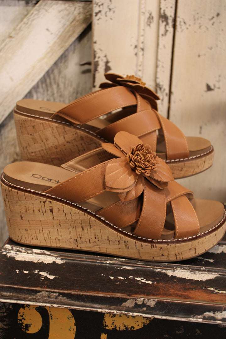 Heartbreaker Cognac Sandals