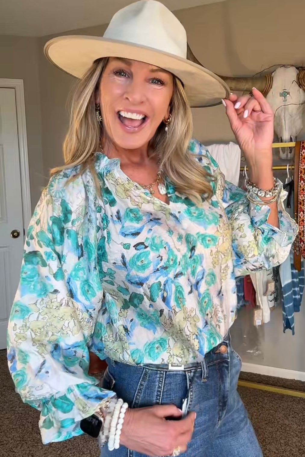 Whispering Meadow Blouse