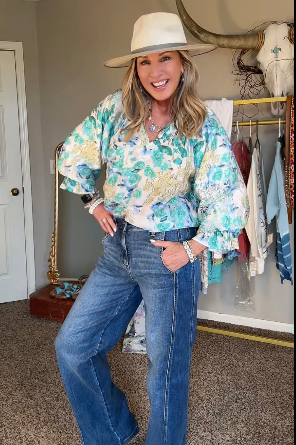 Whispering Meadow Blouse