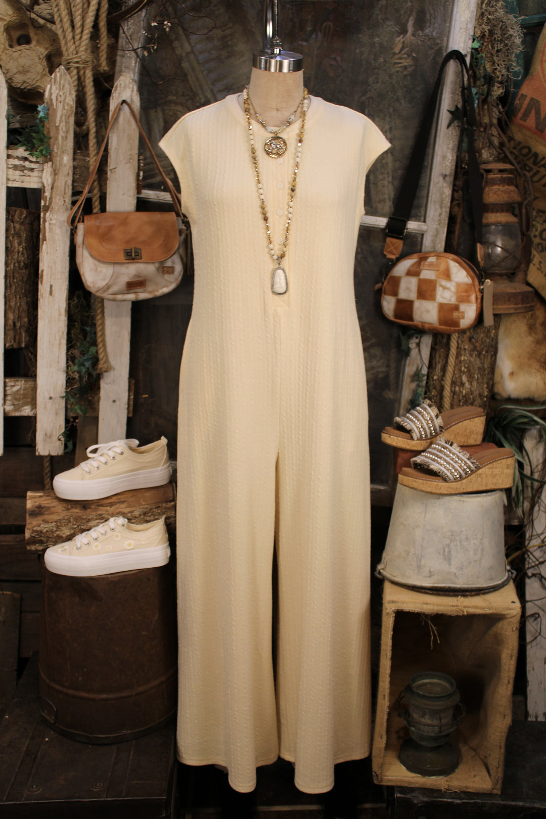 Buttermilk Biscuit Romper