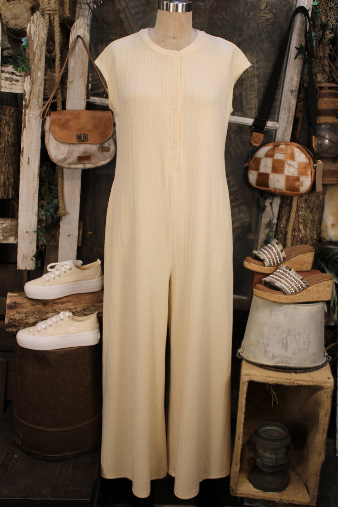 Buttermilk Biscuit Romper