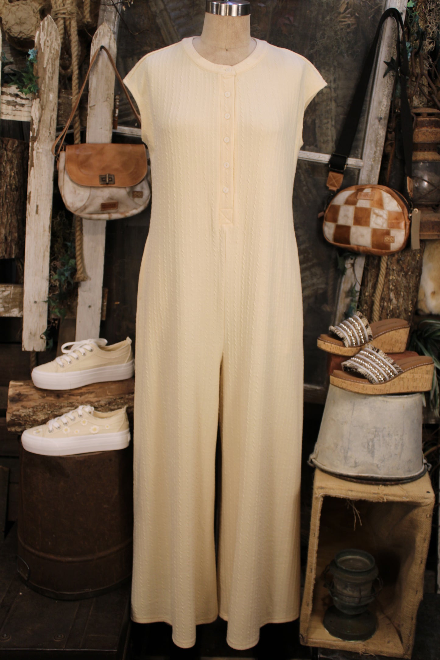 Buttermilk Biscuit Romper