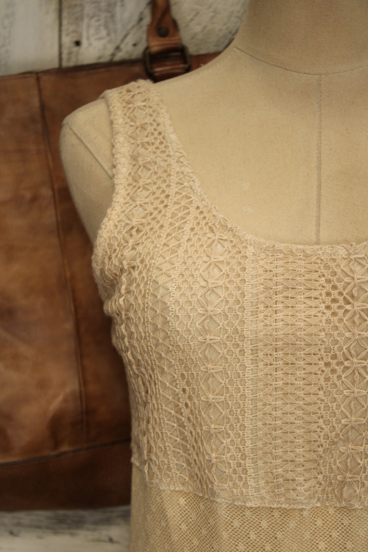 Heirloom Lace Latte Dress