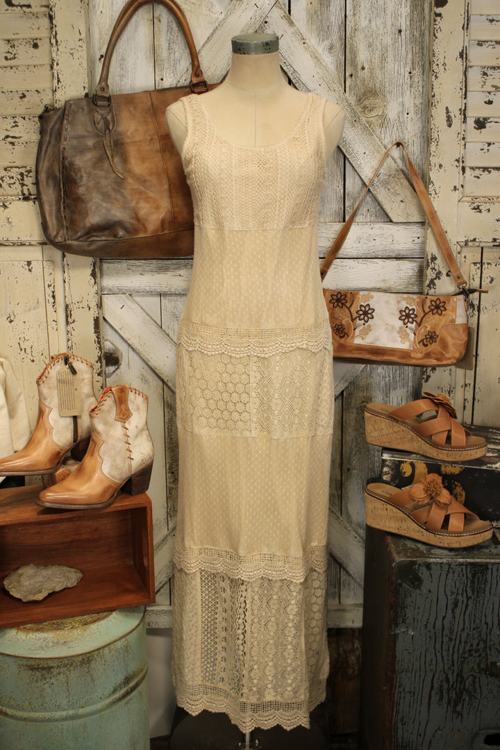 Heirloom Lace Latte Dress