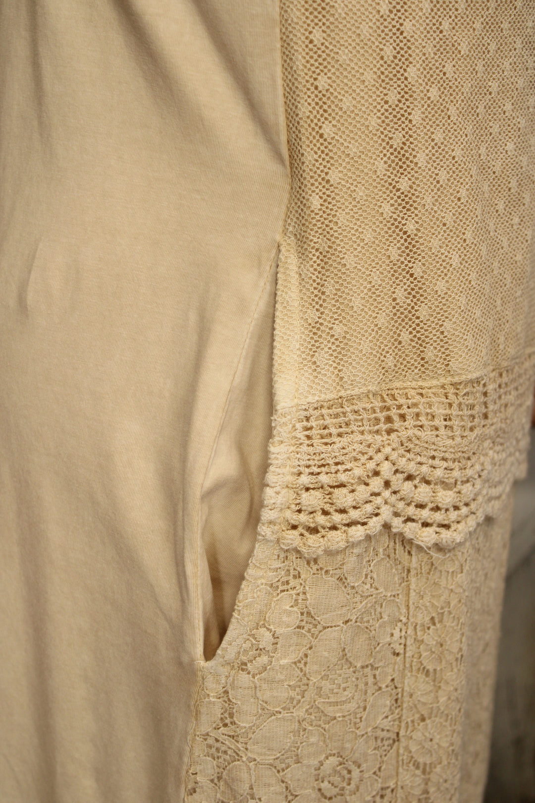 Heirloom Lace Latte Dress