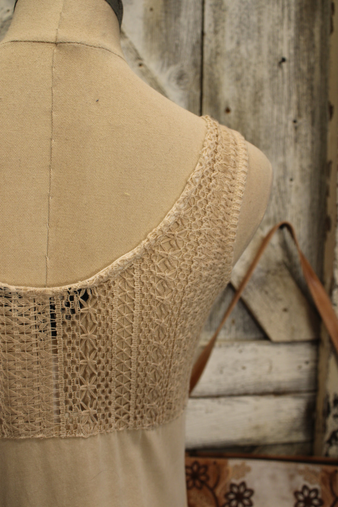 Heirloom Lace Latte Dress