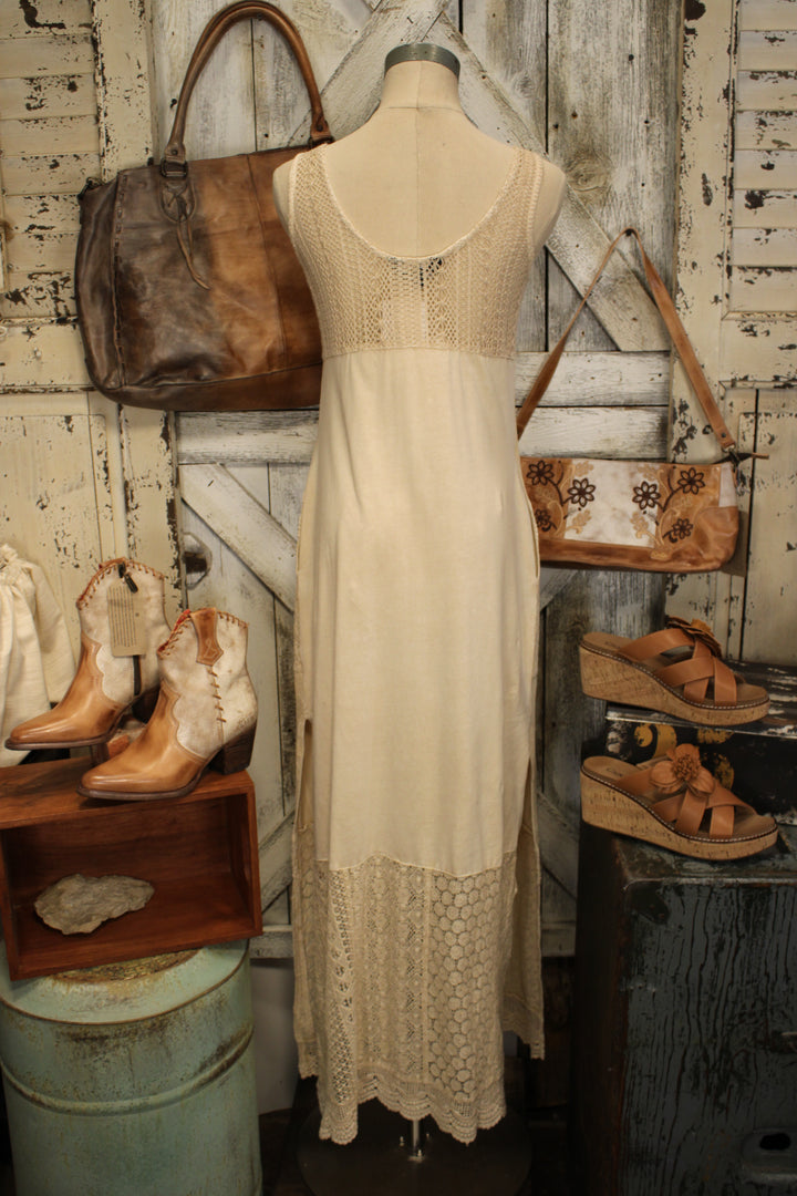 Heirloom Lace Latte Dress