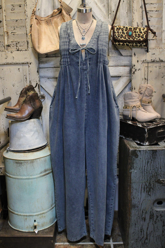 Denim Darling Romper