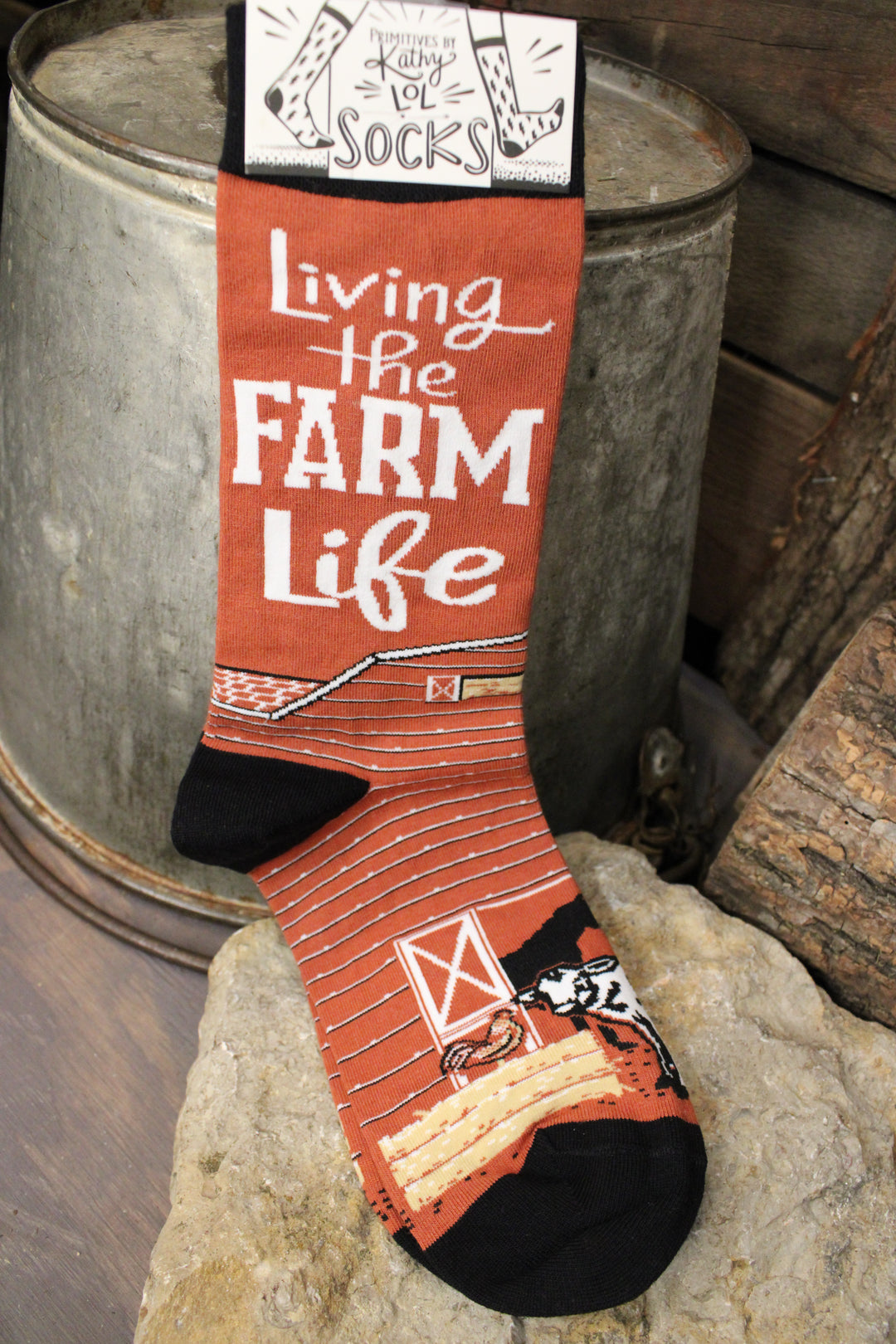 Living The Farm Life Socks