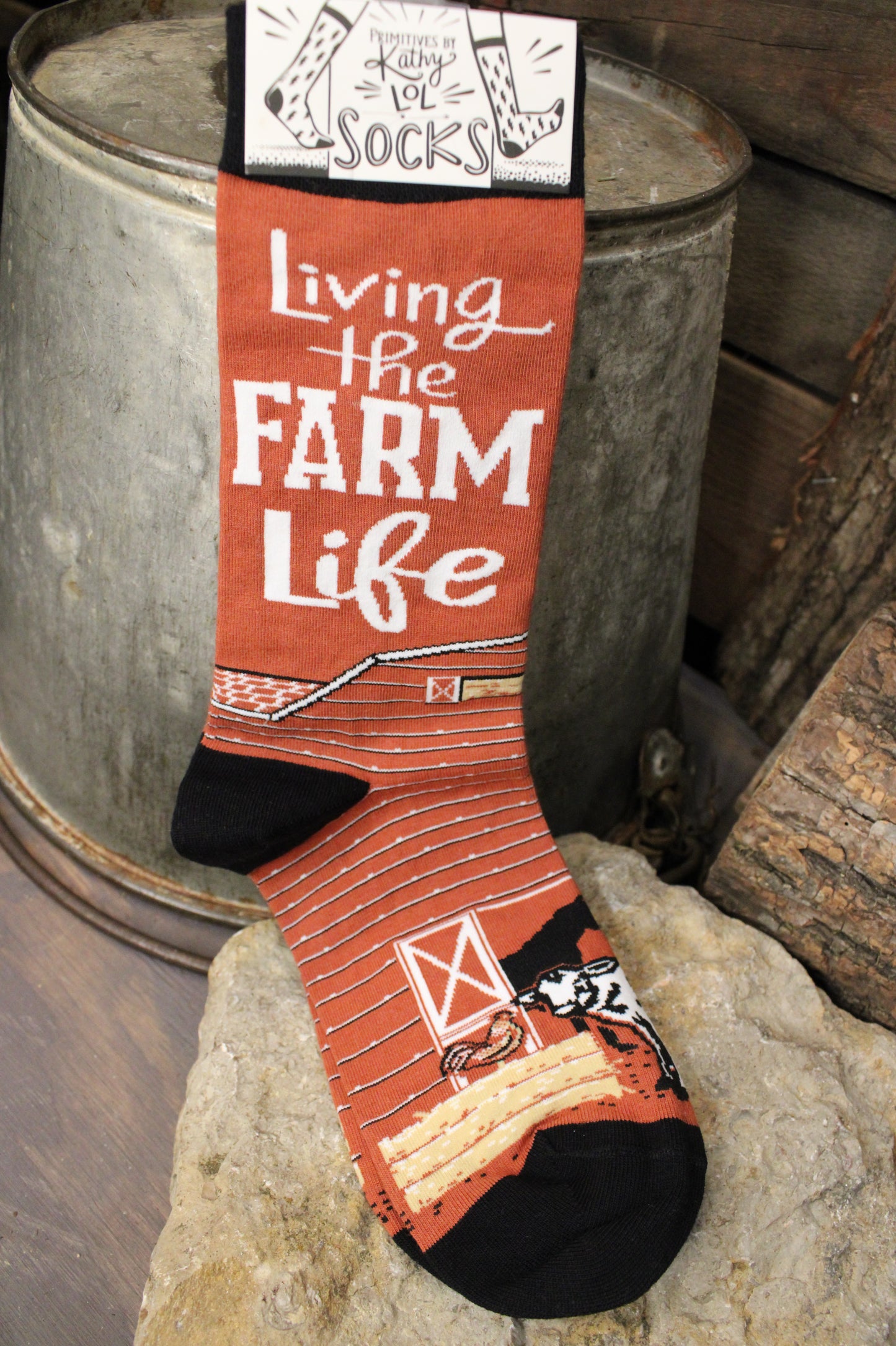 Living The Farm Life Socks