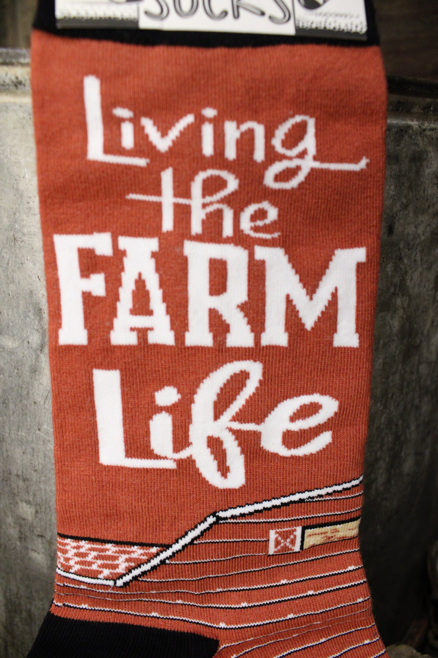 Living The Farm Life Socks