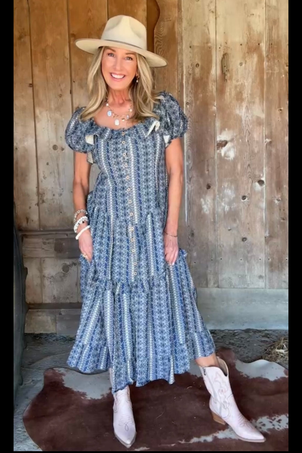 Saddle Creek Floral Dress