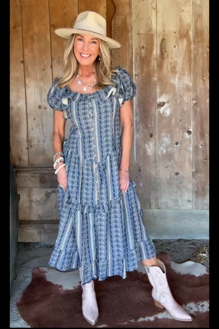 Saddle Creek Floral Dress