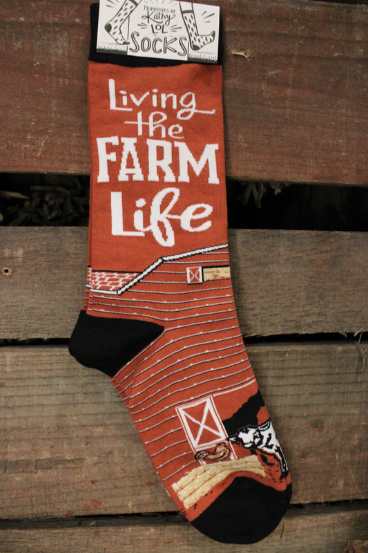 Living The Farm Life Socks