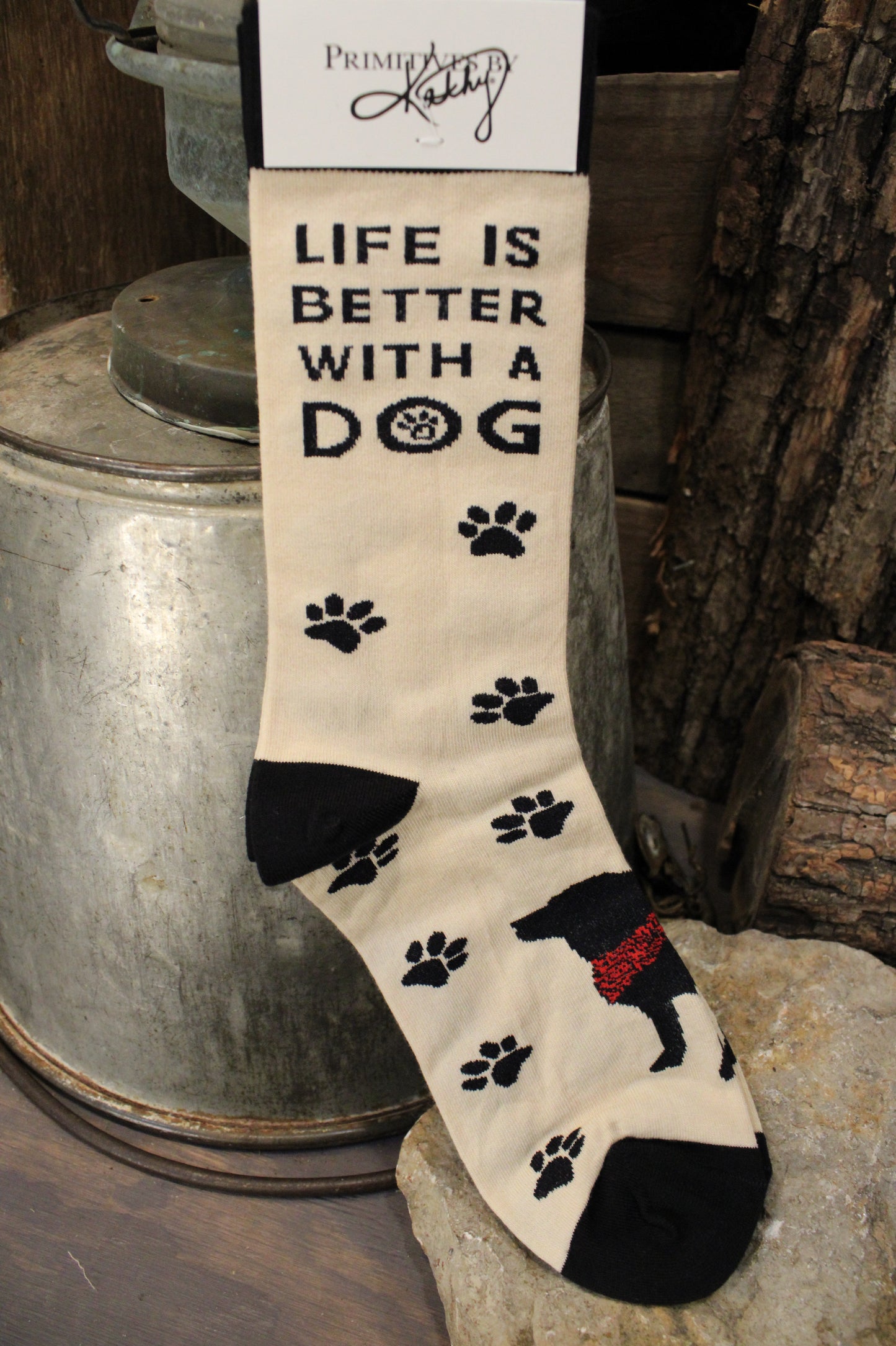 Life Is Better With A Dog Socks