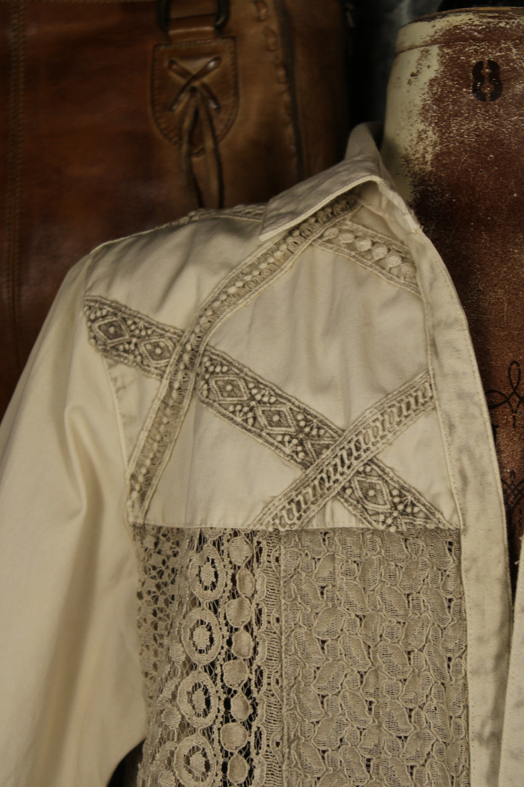 Sedona Sunset Latte Lace Cardigan