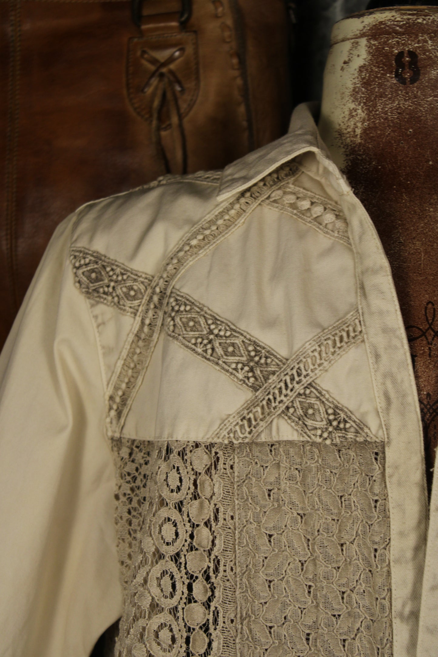 Sedona Sunset Latte Lace Cardigan