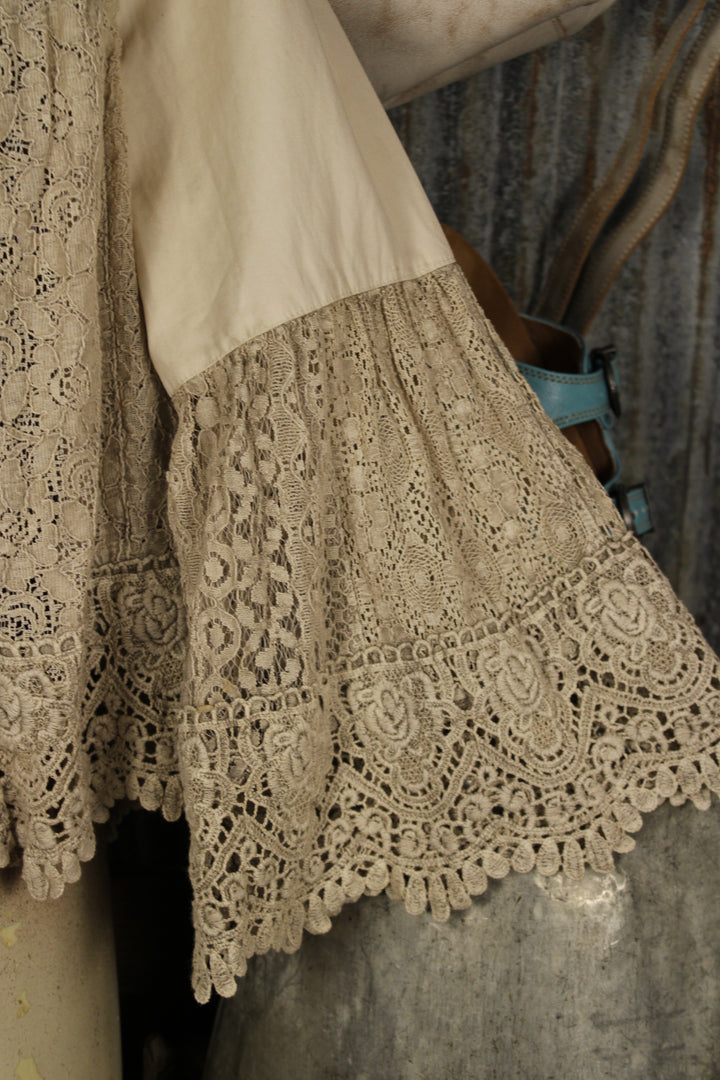 Sedona Sunset Latte Lace Cardigan