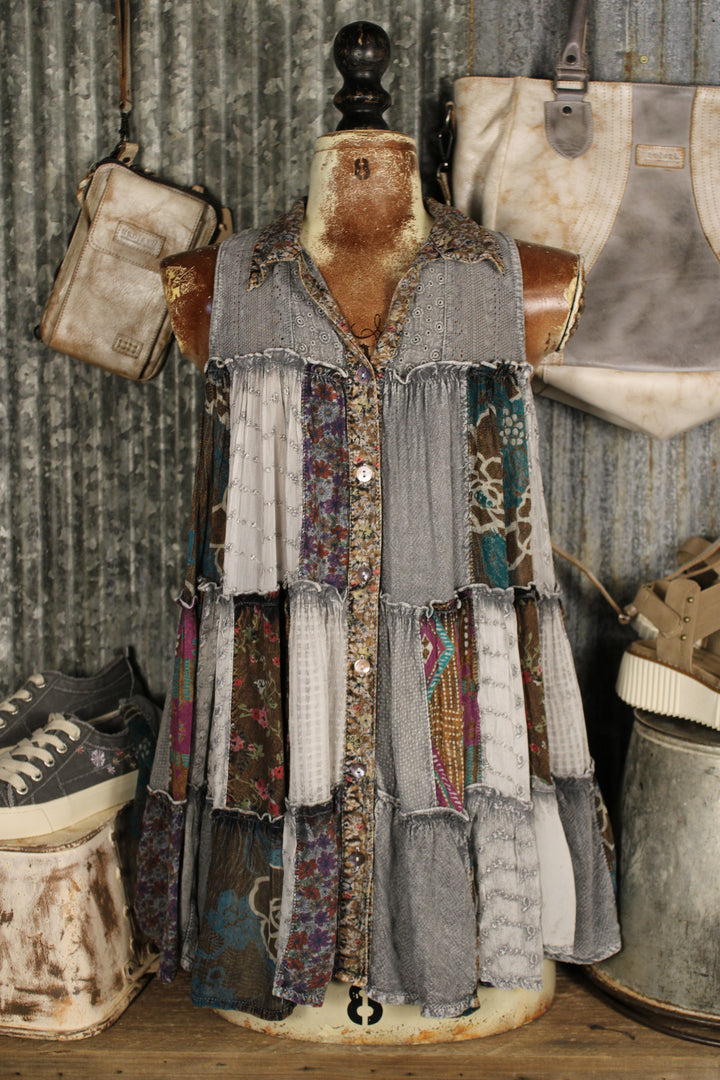 Patchwork Meadow Slate Tank