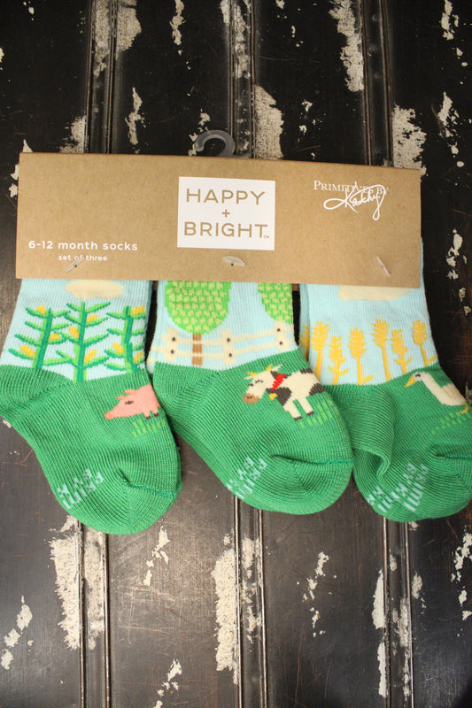 Little Farm Baby Sock Set