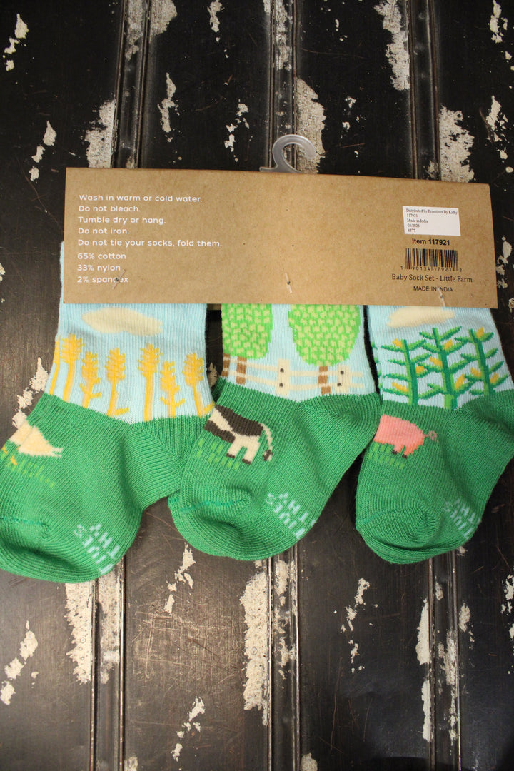 Little Farm Baby Sock Set