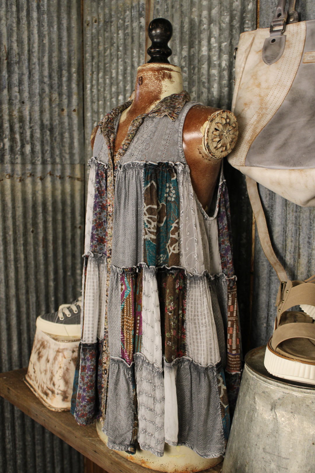 Patchwork Meadow Slate Tank