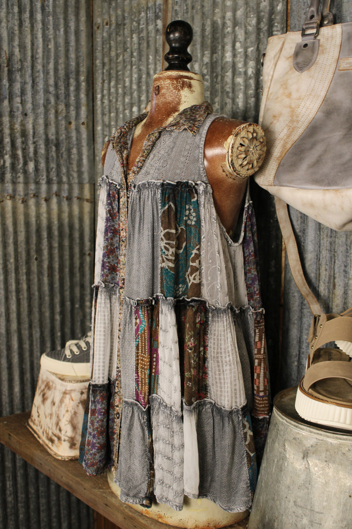 Patchwork Meadow Slate Tank