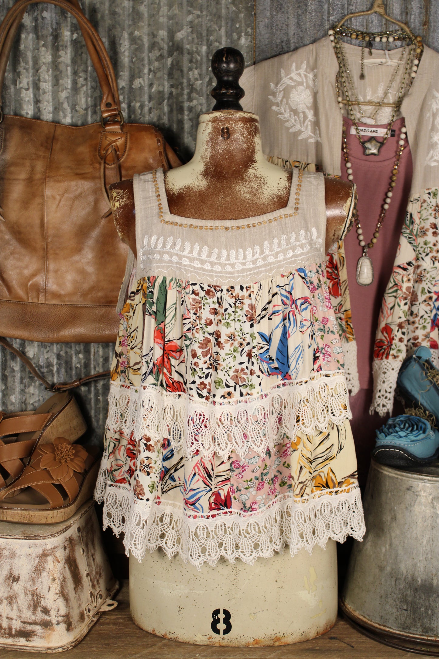 Wildflower Lace Tank