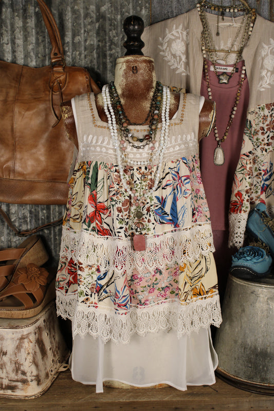 Wildflower Lace Tank