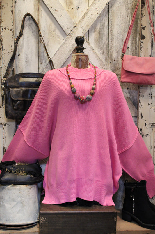 Pop Of Candy Pink Sweater