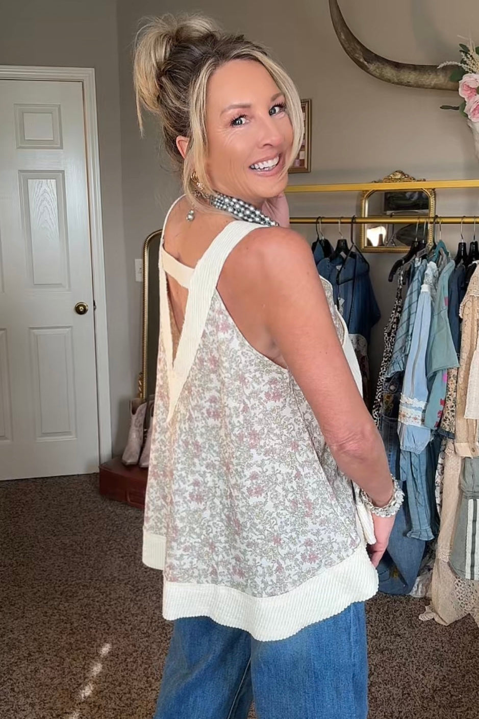 Country Bloom Top