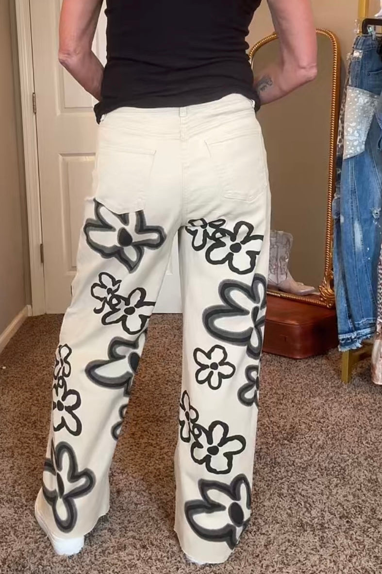 Stone Cold Daisy Pants