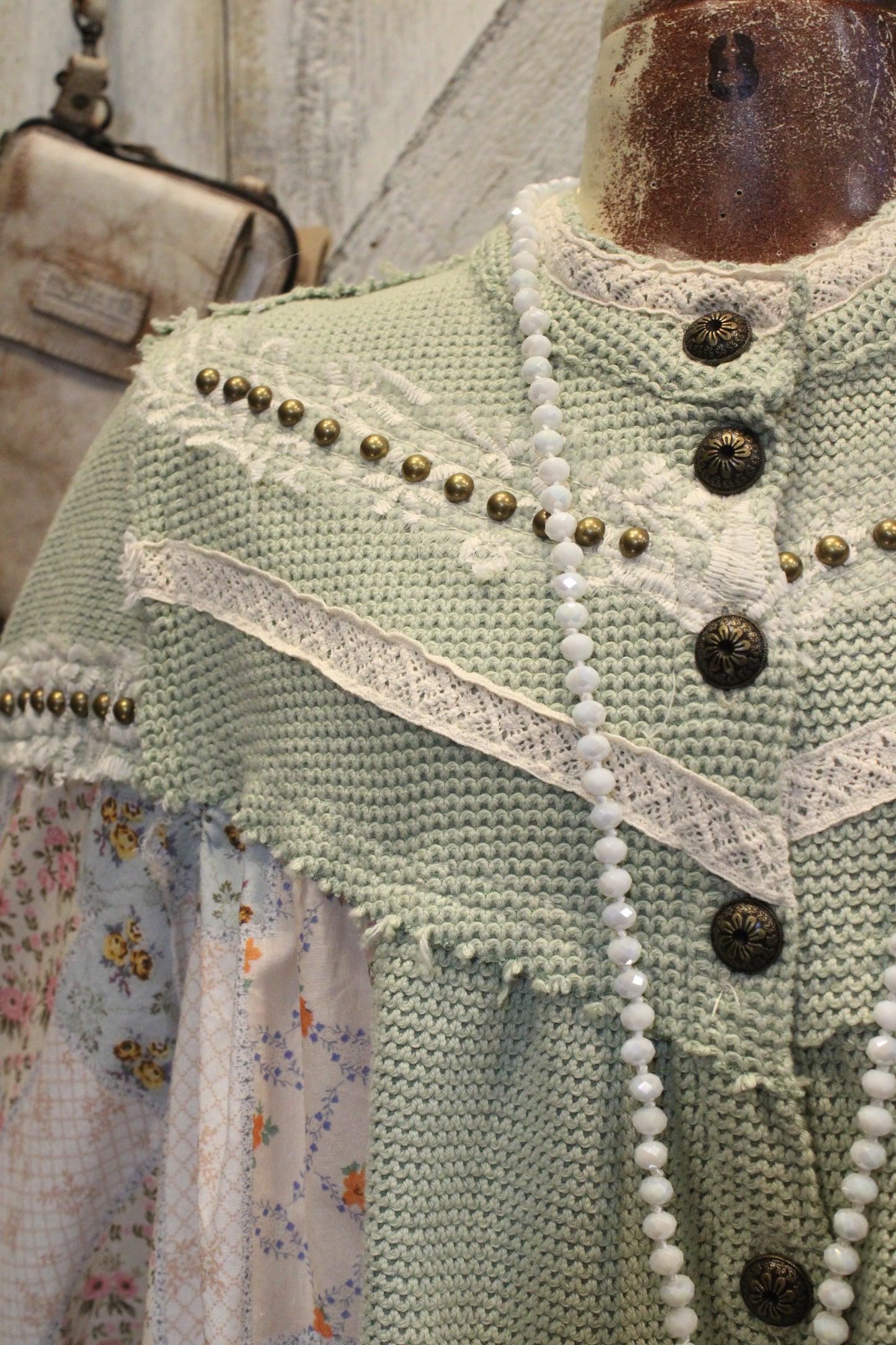Studded Floral Fun Blouse