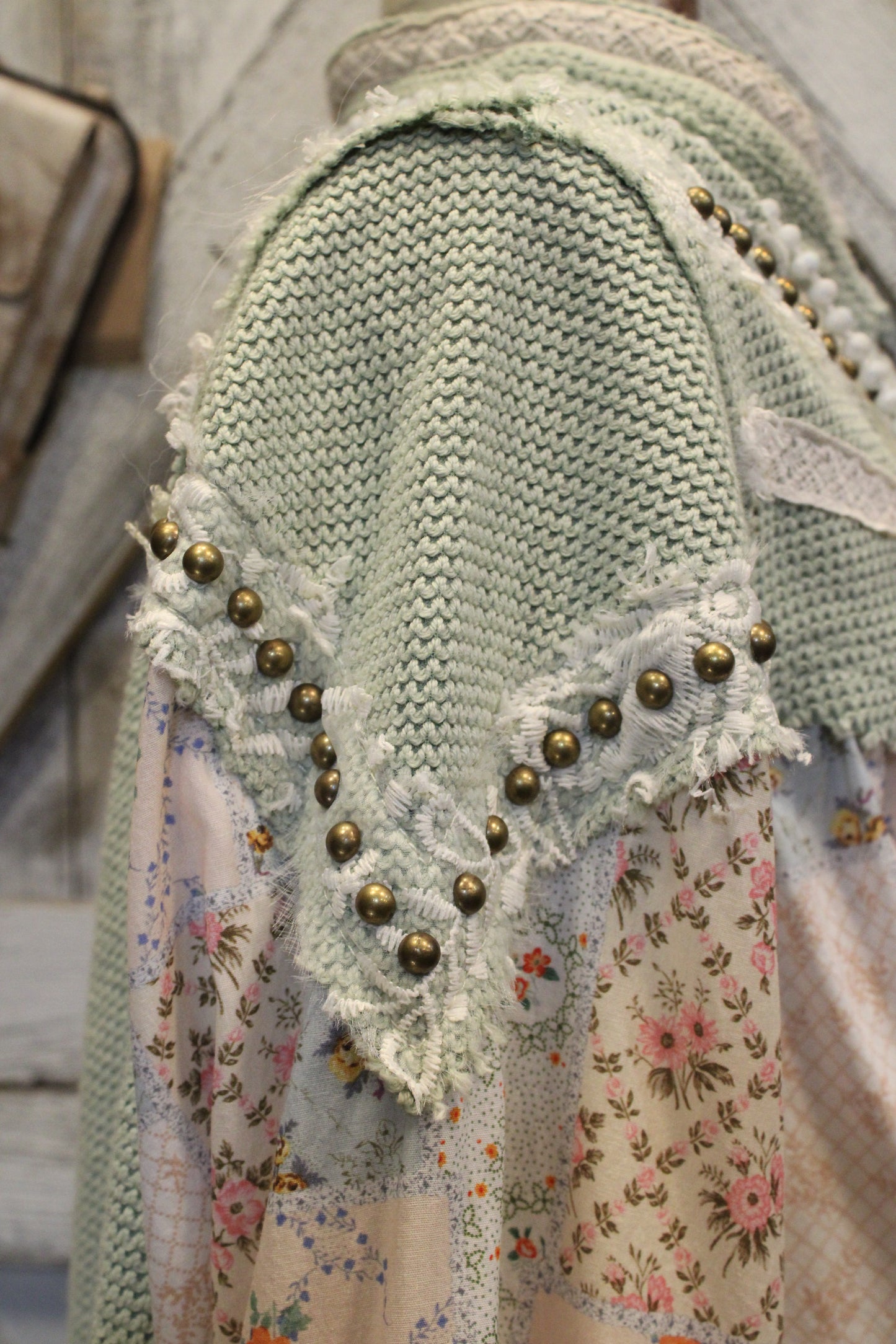 Studded Floral Fun Blouse