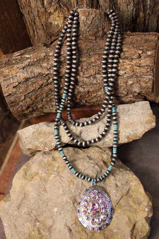 Desert Aurora Necklace