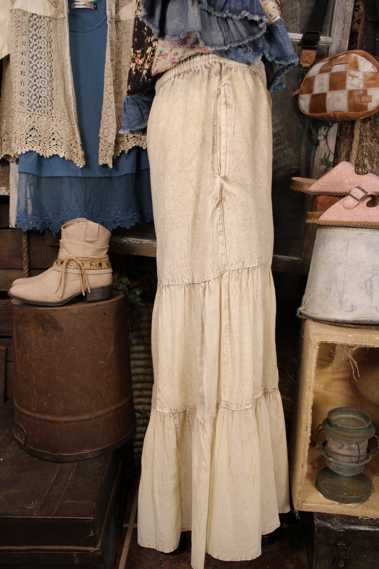 Gentle Light Latte Pants