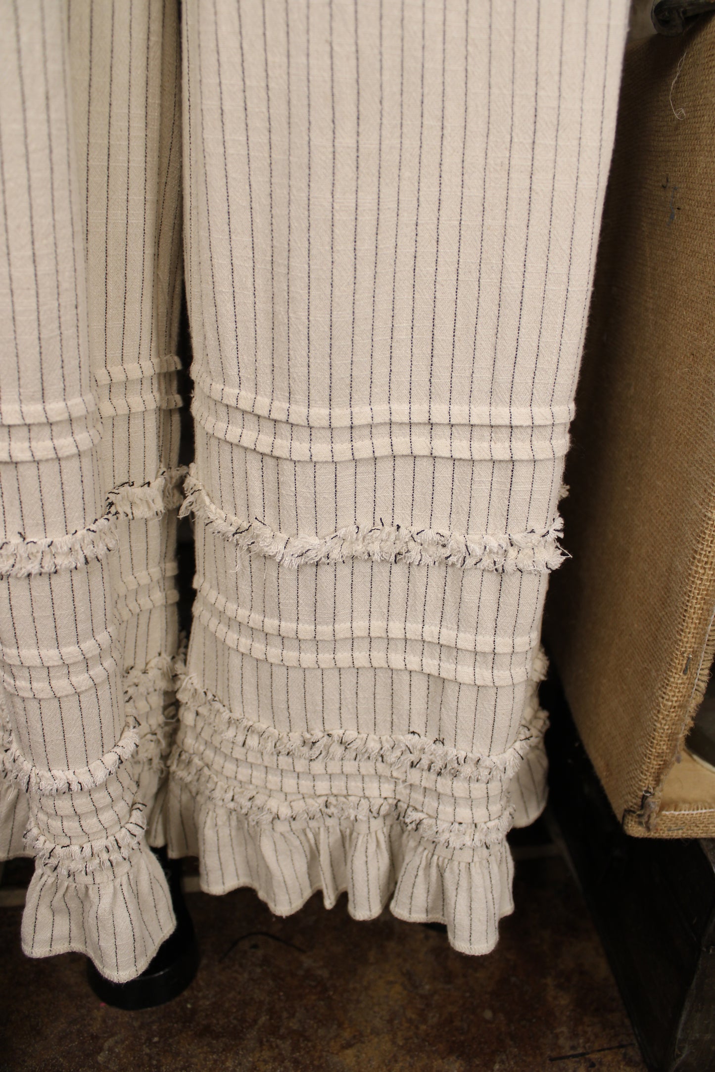 Keepsake Stripe Ruffle Pants