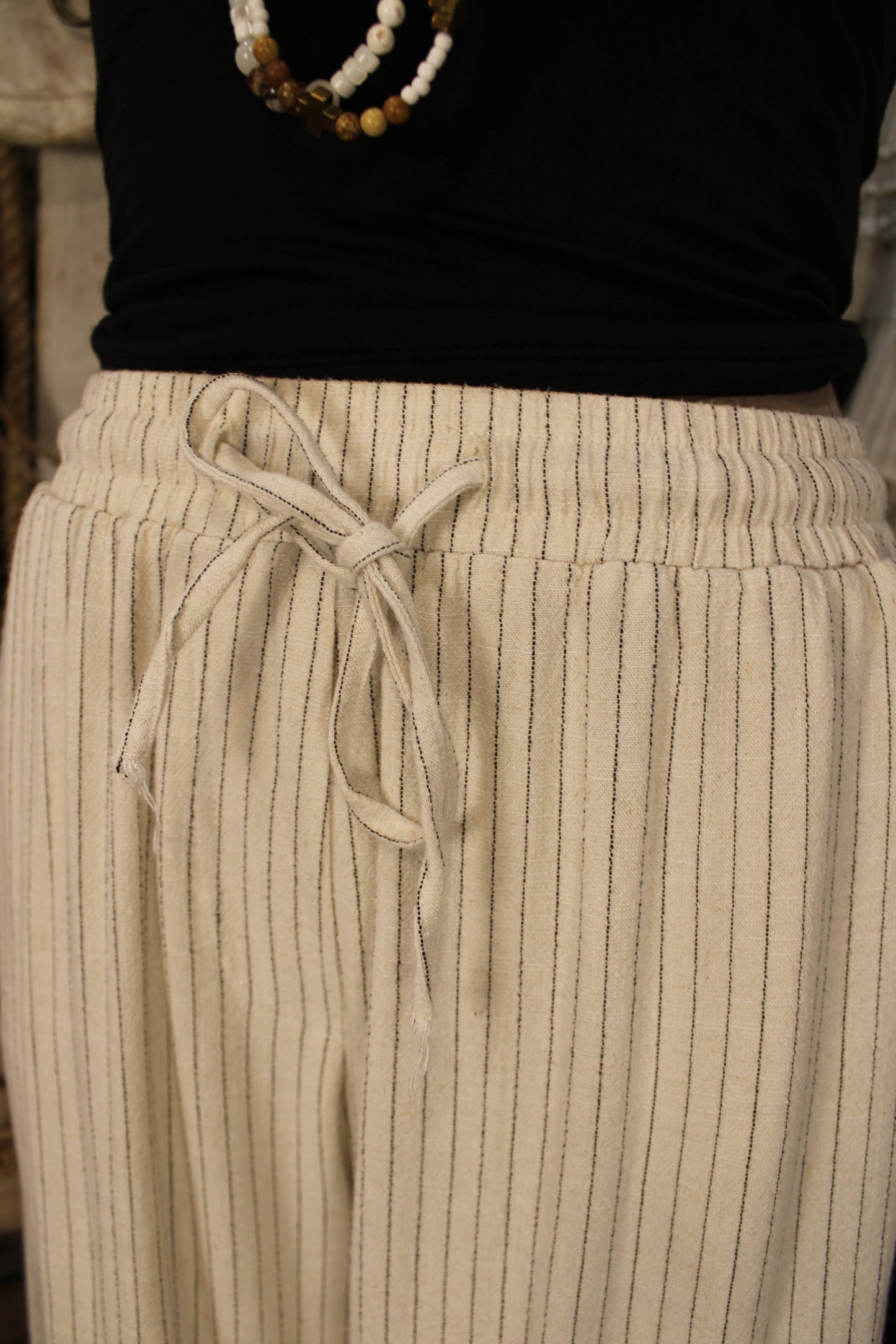 Keepsake Stripe Ruffle Pants