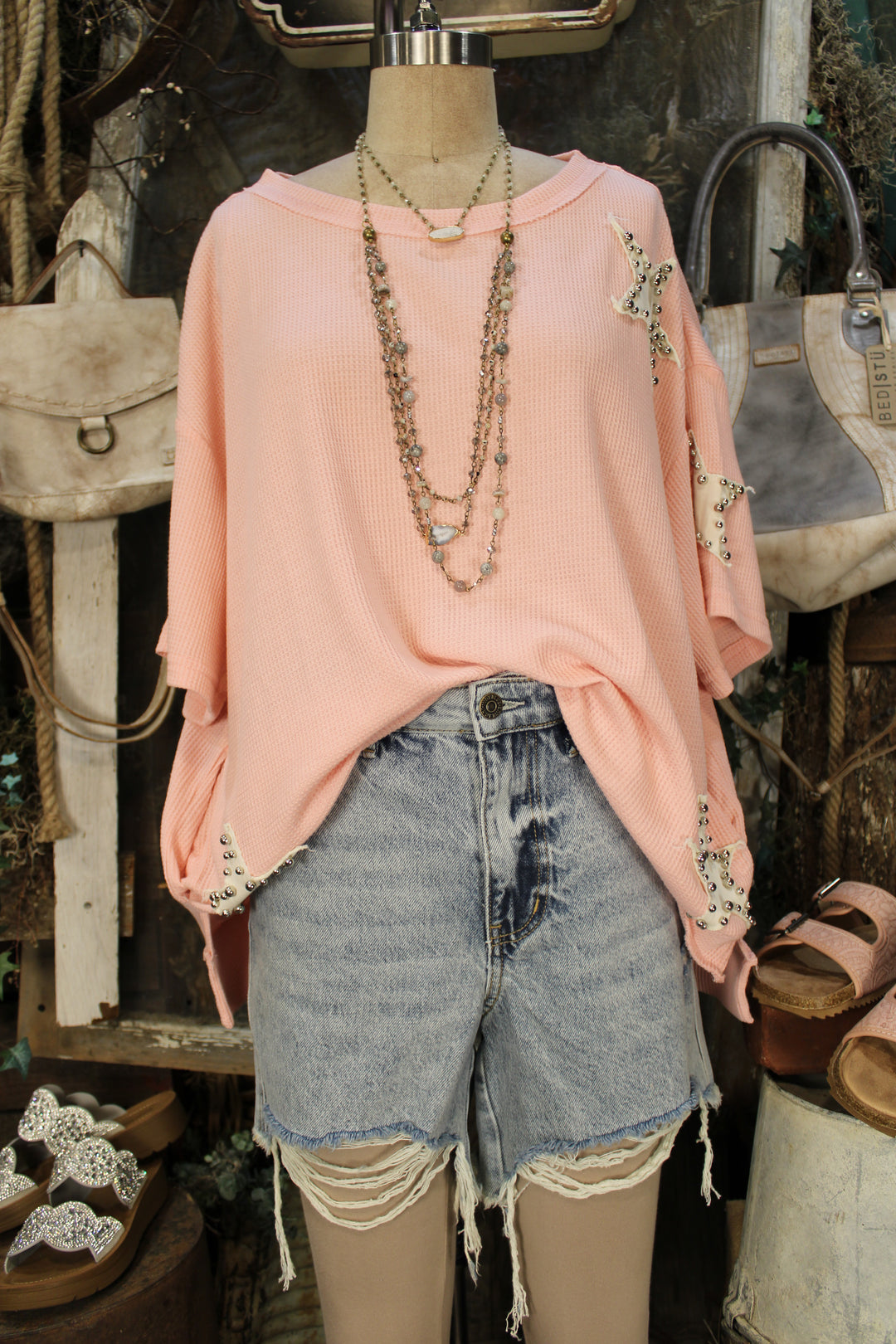 Distressed Magic Pocket Judy Blue Shorts