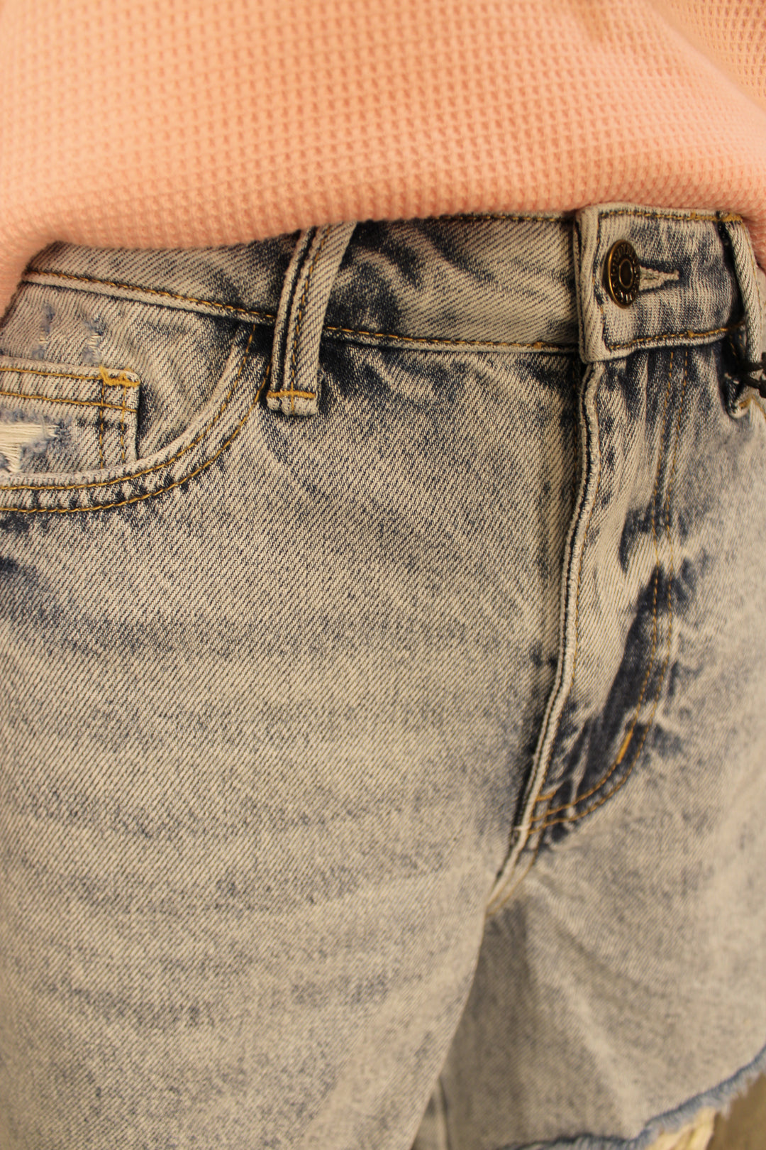 Distressed Magic Pocket Judy Blue Shorts