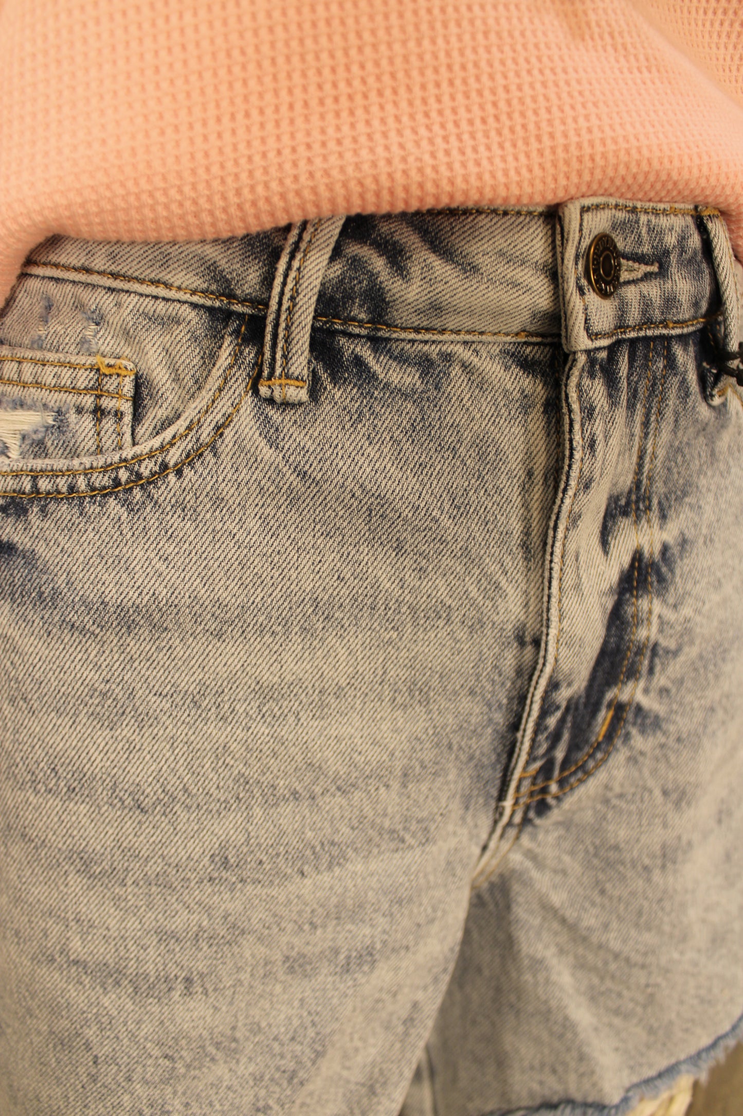 Distressed Magic Pocket Judy Blue Shorts