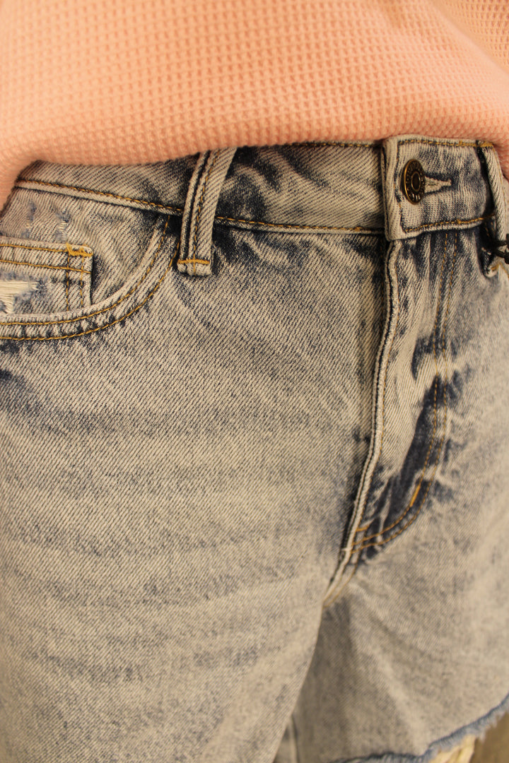 Distressed Magic Pocket Judy Blue Shorts