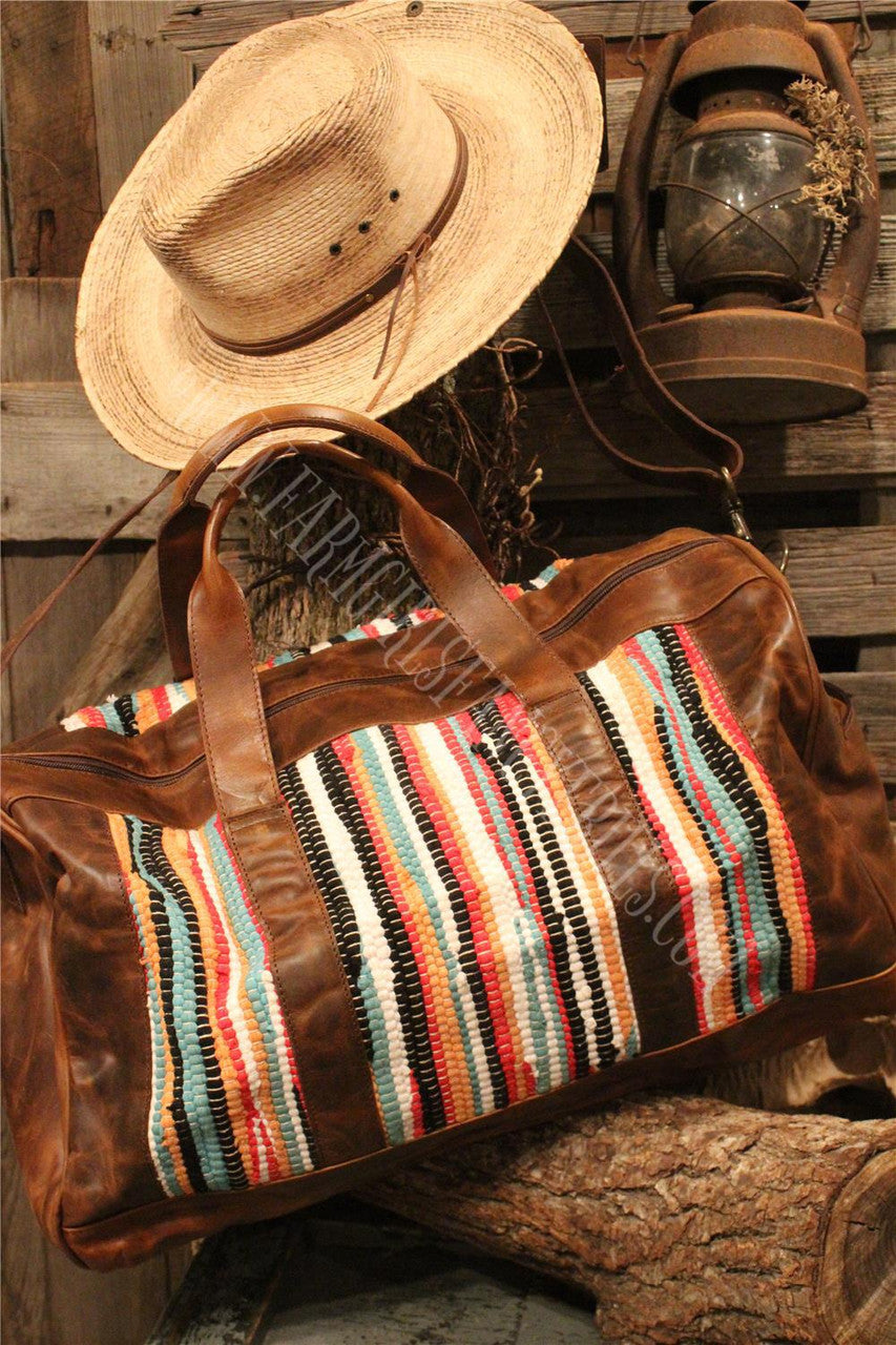 weekender bag, duffle bag, Farm Girls Fancy Frills