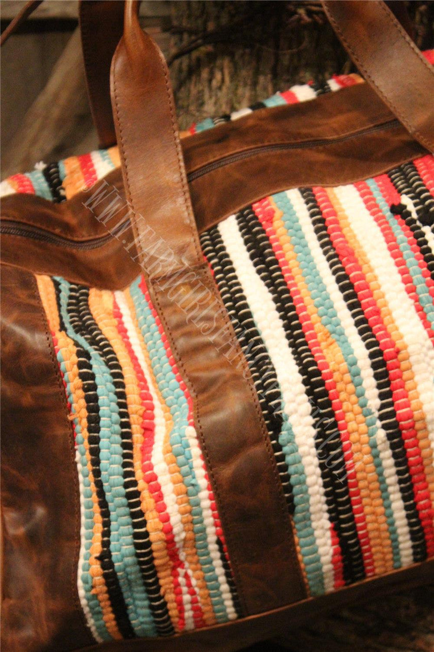 weekender bag, duffle bag, Farm Girls Fancy Frills