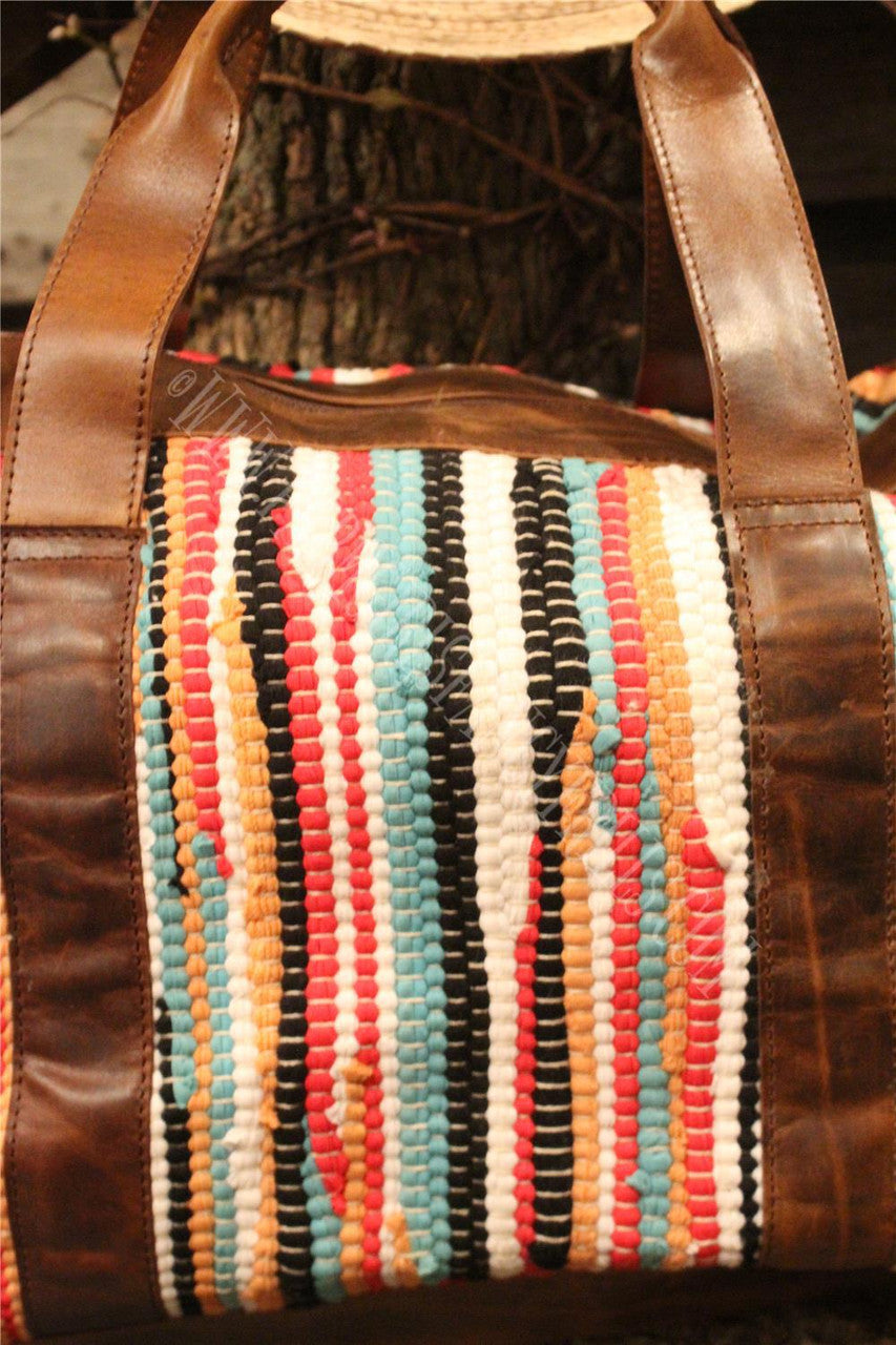 weekender bag, duffle bag, Farm Girls Fancy Frills