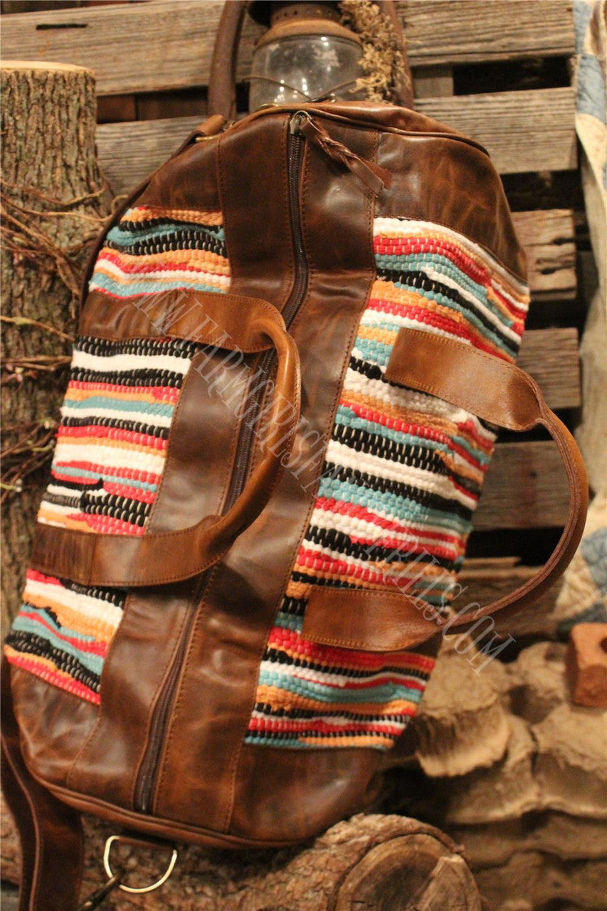 weekender bag, duffle bag, Farm Girls Fancy Frills